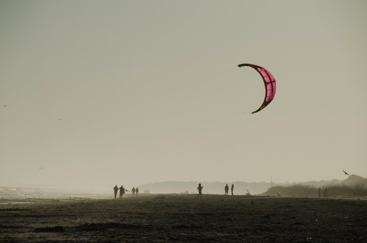 Kite fliers at Hilton Head